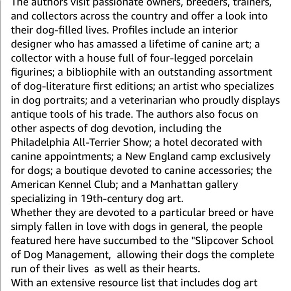 🐶 HOST PICK🐶 9 1/2 x 12 in LIVING WITH DOGS Coffee Table Book - Picture 6 of 12